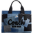 Coach Cargo Tote Bag With Patchwork - Lh/Denim Multi