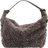 River Island Borg Buckle Shoulder Bag - Grey