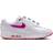 Nike Air Max 1 Premium Shoes - White/Playful Pink/University Red