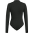 Shein Women Stand Collar Bodysuit With Long Sleeves MultiColor Knitted Suitable For Winter