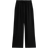 New Look Krinklade Byxor Med Vida Ben - Svarta