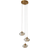Lindby Hänglampa Piatra Ø25 cm 3 Lampor Pendellampa ∅ 25cm