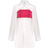 Úchè Double Collar Bumbag Shirt - White