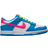Nike Dunk Low Grade School Girls' Shoe - Blue/Hyper Pink