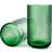 Lyngby Porcelæn Glass Copenhagen Green Vase 25cm