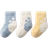 Shein Pairs Of Baby Autumn And Winter Thickened Velvet Warm Mid-calf Newborn Baby Socks Floor Socks
