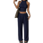 Shein Navy Blue Knitted pcsSet Casual Women Tracksuit