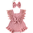 Shein Cute Baby Girl's Hollow Out Fringe Dress - Solid Color