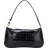 Shein Minimalist Crocodile Pattern Shoulder Bag Trendy Bag AllMatch Womens Underarm Purse WaterproofLightweightBusiness Casual Crocodile Bag For Teen Girls