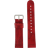 Triwa Reptile 20mm Watch Strap - Red/Silver