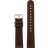 Triwa Classic 20mm Watch Strap - Dark Brown/Gold