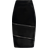 Úchè Spiral Zipper Pencil Skirt - Black