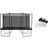 North Trampoline North Pioneer Studsmatta Rektangulär 3,7 m x 2,5 m + Förankringsset