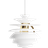 Louis Poulsen PH Snowball Soft Hvid/Messing Messing Pendel ∅ 40cm