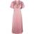 Neo Noir Illana Heavy Sateen Dress Dam - Evening Rose