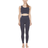 Moonchild Soft Rib Yoga Crop Top - Navy Blue