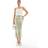 New Look Women's Bias Cut Satin Midi Skirt - Sage Green