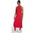 adidas Essentials 3-Stripes Long Racerback Dress - Pure Ruby/Black