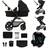 Kinderkraft MOOV 2 3-in-1 Kombivagn Pure Black (Travel system)
