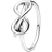 Pandora Silver Infinity Knot Ring - 52