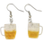 Shein 2pcs Novelty Mini Mug Shaped Earrings For Women, Oktoberfest Style