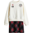 H&M Flicka Sweatshirt Och Kjol Set - Vit