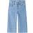 Name It Nmfrose Wide Stripe Jeans - Light Blue Denim/Multi