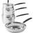 ProCook Gourmet Uncoated Cookware Set with lid 4 Parts