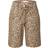 Only Onlnaomi String Aop Bermuda Shorts - Brun