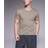 HUGO 3 Pack Lounge Crew T-Shirts - Black/Light Green/Brown