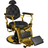 ActiveShop Gabbiano Barberstol Giulio Gold Lænestol