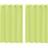 vidaXL Voile Gardiner Med Öljetter 140 x 175 cm Set of 2 140x175cm