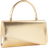 Shein Womens Fashionable Solid Color Clutch With Metallic Decor Flap Closure FormalParty Pu Clutch Strap Handbag For Evening Party Prom Or Ball