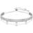 Swarovski Pearl Drop Bracelet - White