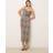 Vila Satin Cowl Neck Cami Maxi Dress - Leopard Print