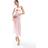 New Look Cut Out Corsage Slip Dress - Light Pink