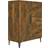 vidaXL Skänk rökfärgad Sideboard 69.5x90cm