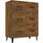 vidaXL Skänk rökfärgad Sideboard 69.5x90cm