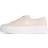 Calvin Klein Canvas Platform Trainers - Rosa