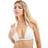 New Look Women's Broderie Anglaise Triangle Bikini Top - White
