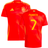 adidas 24-25 Spain Home Shirt Morata 7 Men's Red Polyester