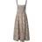 Bardot Lilah Corset Linen-Blend Midi Dress