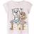 Name It Ballerina Merida Paw Patrol T-shirt - Beige/Guld