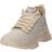 Steve Madden Chunky Pearl Trainers with Glittering Stones - Beige