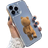 Shein pc Cute Bear Design Transparent TPU Shockproof Phone Case For Apple IPhone
