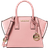 Michael Kors Avril Extra-Small Leather Suede Satchel - Pink