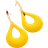 Shein Hollow Out Water Drop Earrings