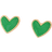 Shein Heart Stud Earrings