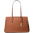 Michael Kors Laila Medium Leather Tote Bag - Luggage
