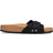 Birkenstock Oita Suede Leather One-Strap Sandals - Black